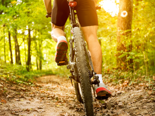 MTB mountain bike in the Bale Mountains