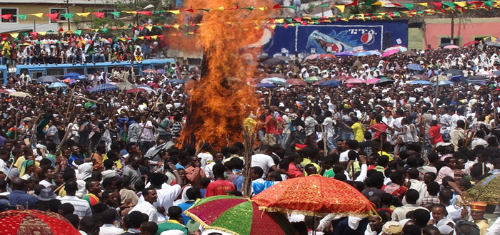 Meskal festival in Ethiopia